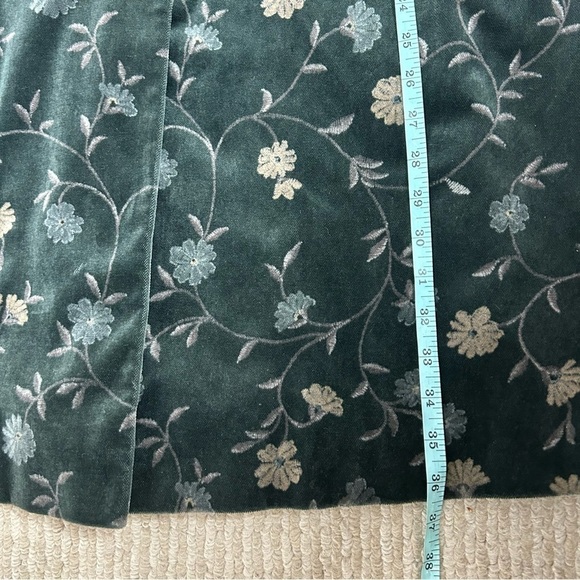 Marvin Richards Velvety Soft Floral Trench Coat - Picture 13 of 13